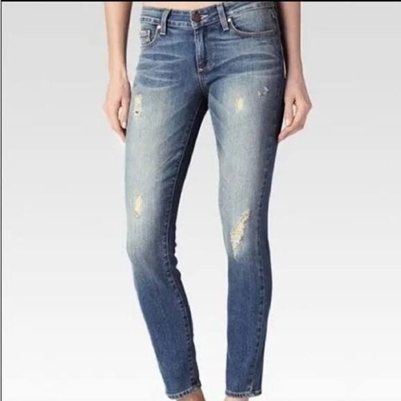 Paige Verdugo Ankle Jeans in Hendrix Size 26 - Picture 1 of 13